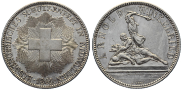 1861 Nidwalden - 5 Franken